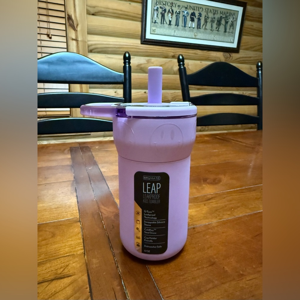 HAPPY HOUR LEAP 12oz Brumate Kids Tumbler